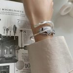 srebrna bransoletka damska apart
